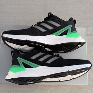 Adidas Response Super 2.0 Men's White and Black Running Shoes Size 9
